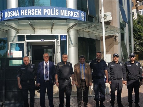 Kaymakamımız Bosna Hersek Polis Merkezini Ziyaret Etti