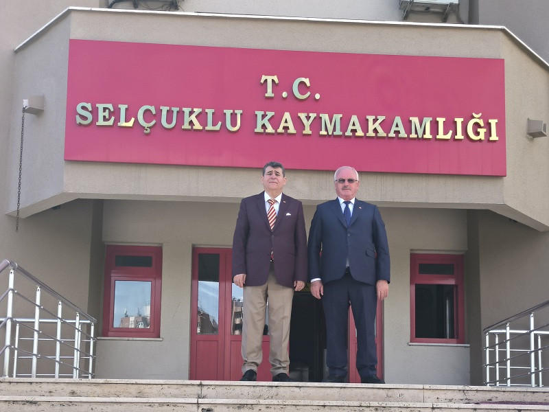 Isparta Senirkent Belediye Başkanından Kaymakamımıza Ziyaret