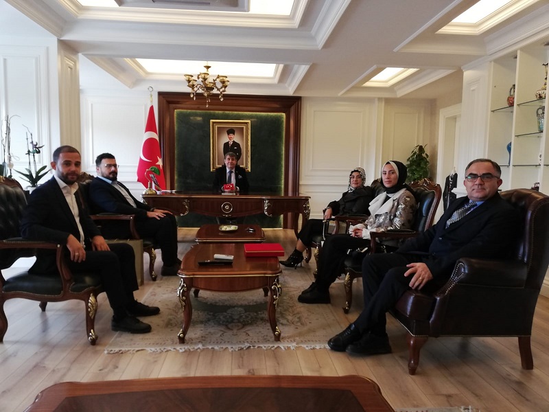 Büyük Birlik Partisi Meram ve Selçuklu İlçe Teşkilatlarından Kaymakamımıza Ziyaret